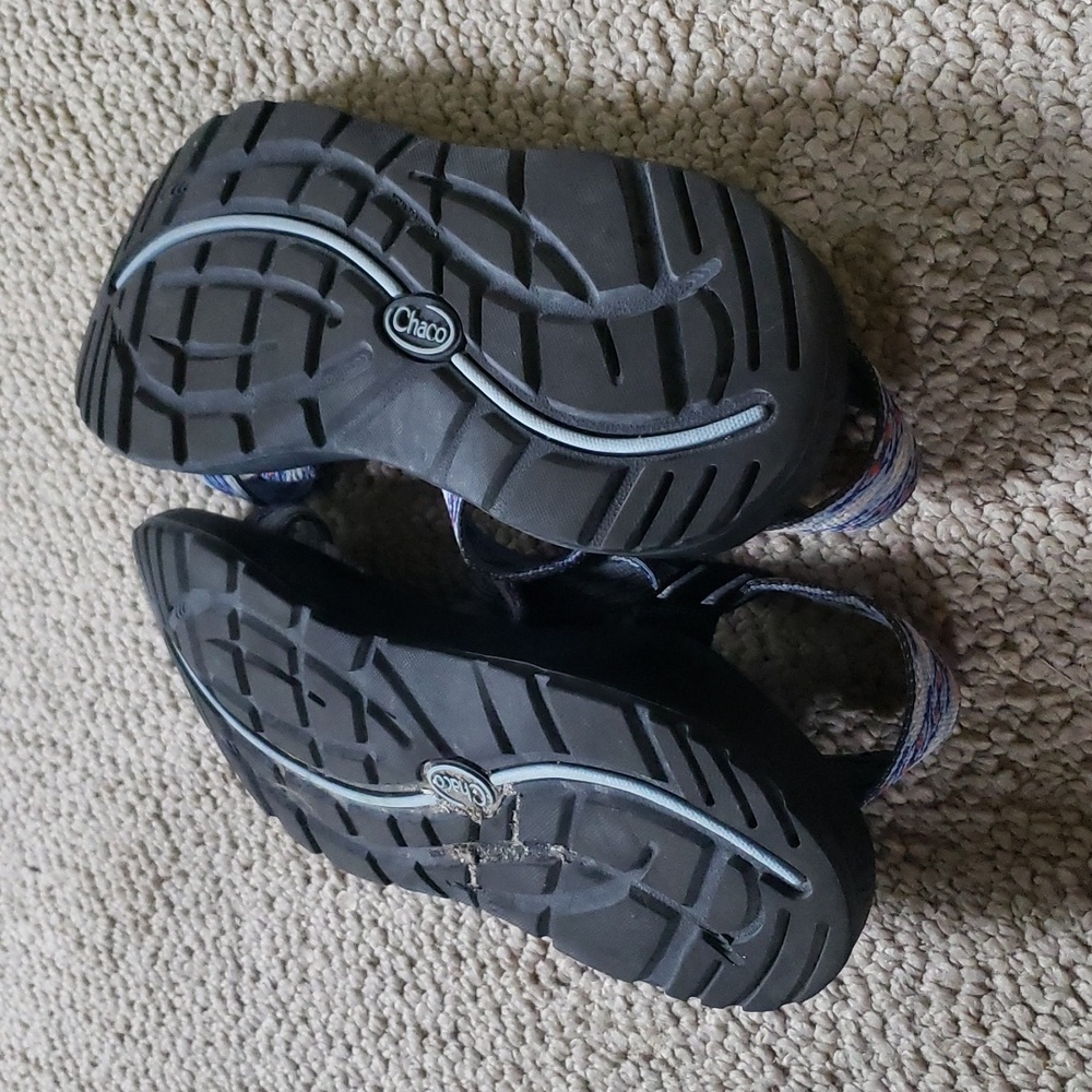 Chaco Zx/2 Classic Double Strap Toe Loop In Blue … - image 2